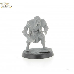 3D figurine 28mm Jeux de rôle/9th age/Cthulu-Orc assassin