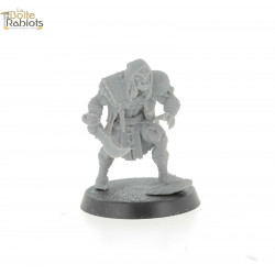 3D figurine 28mm Jeux de rôle/9th age/Cthulu-Orc assassin