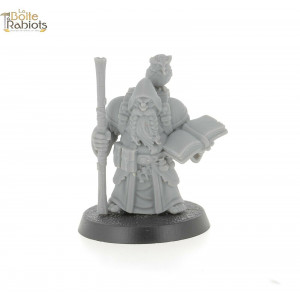 3D figurine 28mm Jeux de tôle/9th age/Cthulu-Druide nain