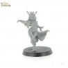 3D figurine 28mm Jeux de tôle/9th age/Cthulu-Démoniste