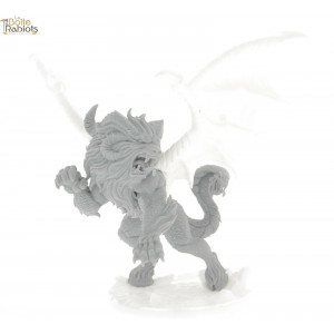 3D figurine 28mm Jeux de rôle/9th age/Cthulu-Manticore