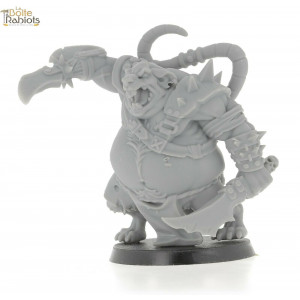 3D figurine 28mm Jeux de tôle/9th age/Cthulu-Rat ogre