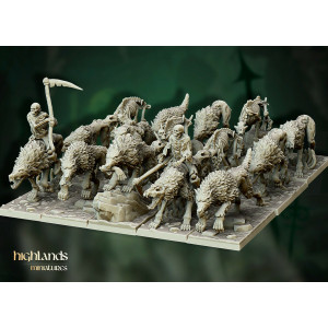 Higlands Miniature-Transilvanya Direwolves unit