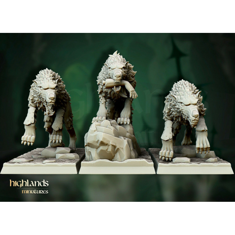 Higlands Miniature-Transilvanya Direwolves unit