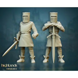 Galia Highland Miniatures - Figurines 3D Inspirées des Bretonniens pour Wargames Fantasy