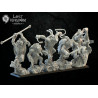 Guerriers Cuetzpal – Figurines Résine Fantasy 28mm | The Lost Kingdom

