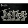 Guerriers Cuetzpal – Figurines Résine Fantasy 28mm | The Lost Kingdom

