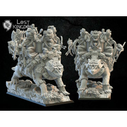 Guerriers Cuetzpal – Figurines Résine Fantasy 28mm | The Lost Kingdom


