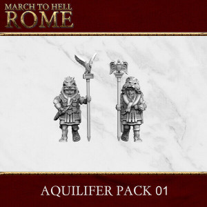 Ancien battle Figurines Légion Romaine Aquilifer Pack 1