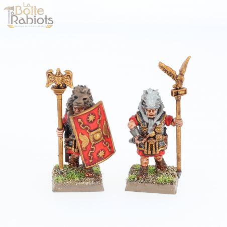  Figurines Armée Romaine – 3D Breed – Résine 28/15 mm