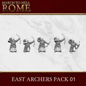 Ancien battle Figurines Légion Romaine Archers de l'Est Pack 1