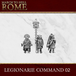 Ancien battle Figurines Légion Etat major légionnaire 2