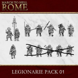 Légion Romaine - Legionnaires pilum  (2)