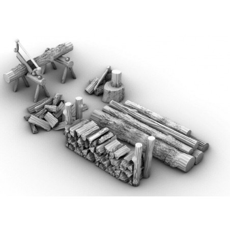 Décors GameScape 3D – Terrain modulaire 28/32 mm en filament

