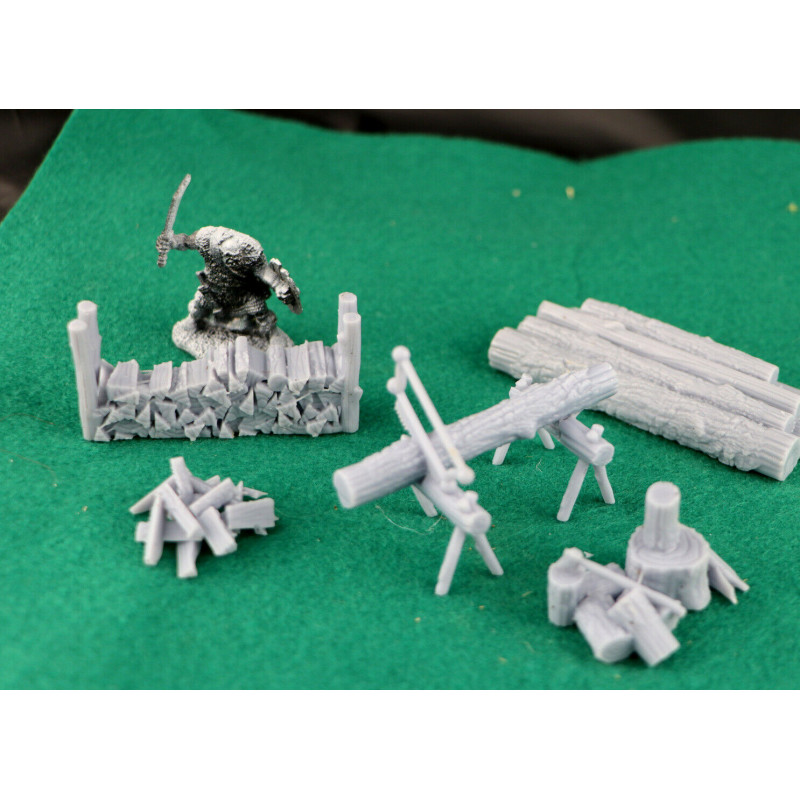 Décors GameScape 3D – Terrain modulaire 28/32 mm en filament

