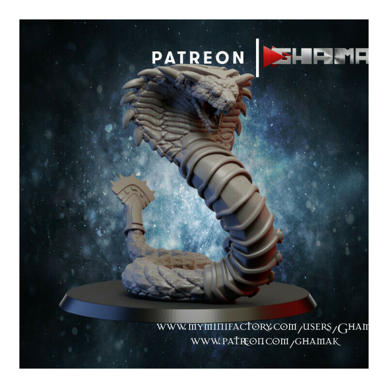 Figurines Morts-Vivants Ghamak – Armées Squelettiques et Horreurs Fantasy en 3D

