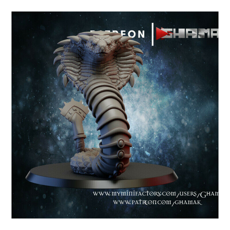 Figurines Morts-Vivants Ghamak – Armées Squelettiques et Horreurs Fantasy en 3D

