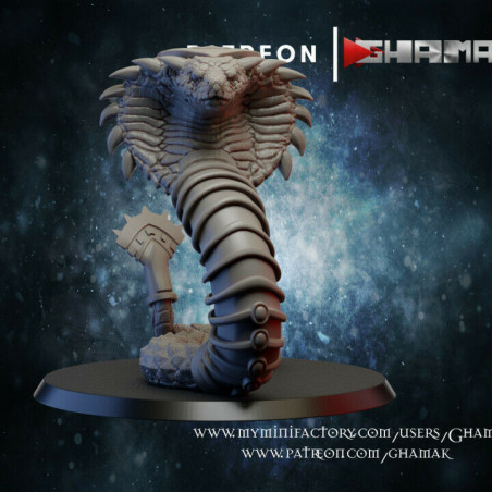 Figurines Morts-Vivants Ghamak – Armées Squelettiques et Horreurs Fantasy en 3D

