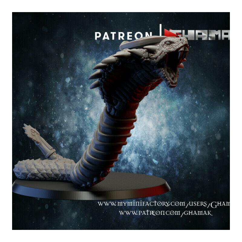 Figurines Morts-Vivants Ghamak – Armées Squelettiques et Horreurs Fantasy en 3D

