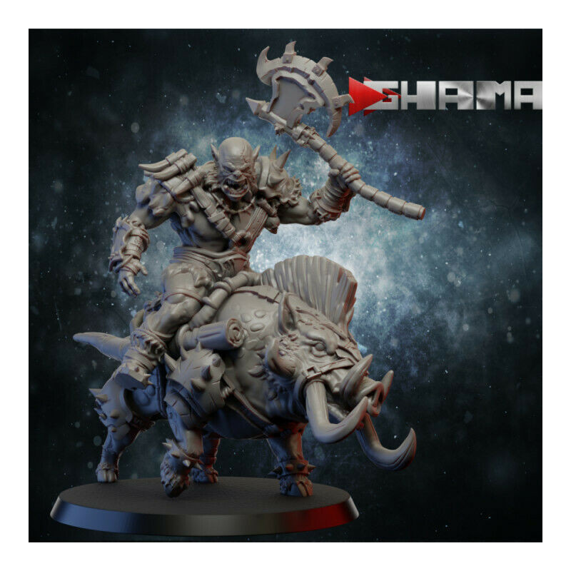 Figurines Orques et Gobelins Ghamak – Une Horde Sauvage et Impitoyable

