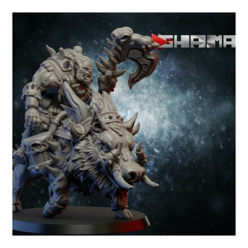 Figurines Orques et Gobelins Ghamak – Une Horde Sauvage et Impitoyable

