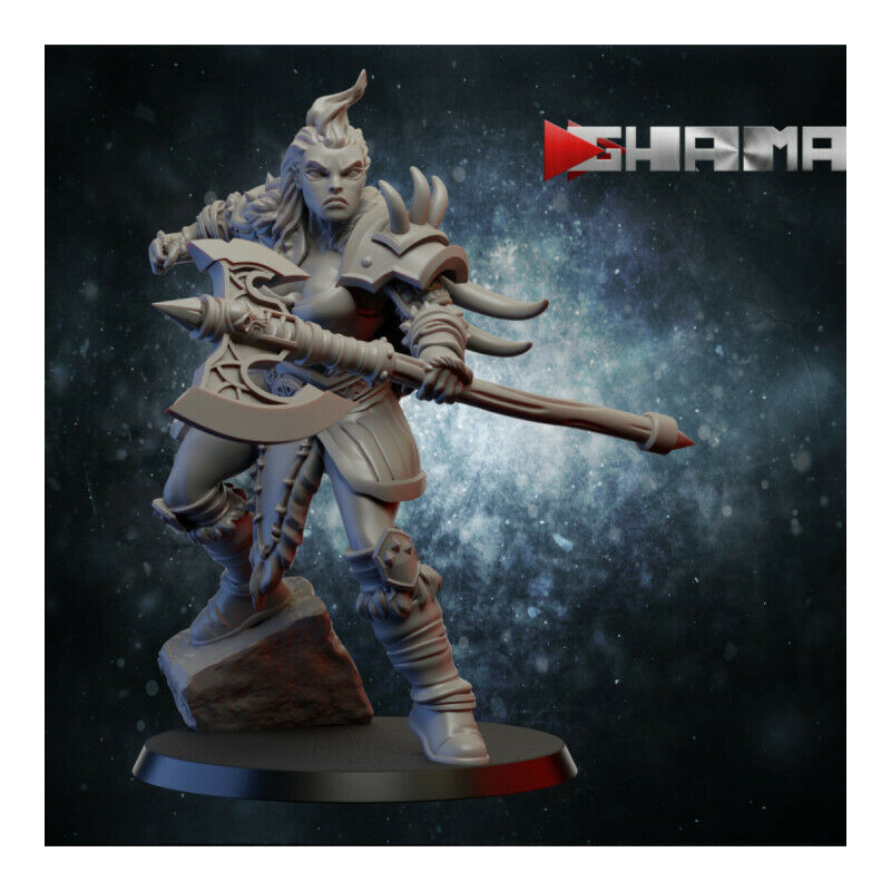 "Armée du Chaos Ghamak - Figurines 3D pour Wargames Fantasy & Batailles Épiques"