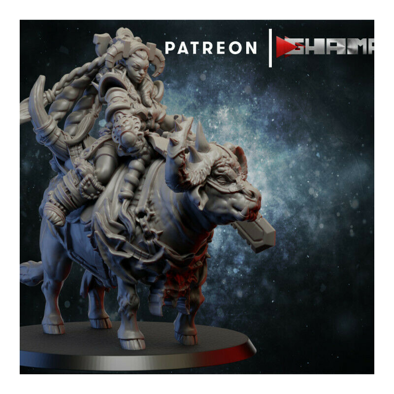 "Armée du Chaos Ghamak - Figurines 3D pour Wargames Fantasy & Batailles Épiques"