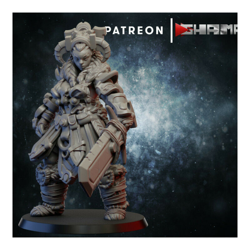 "Armée du Chaos Ghamak - Figurines 3D pour Wargames Fantasy & Batailles Épiques"