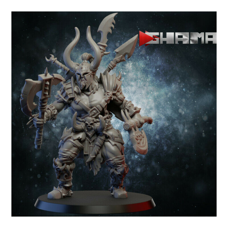 "Armée du Chaos Ghamak - Figurines 3D pour Wargames Fantasy & Batailles Épiques"