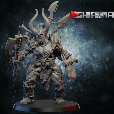 "Armée du Chaos Ghamak - Figurines 3D pour Wargames Fantasy & Batailles Épiques"