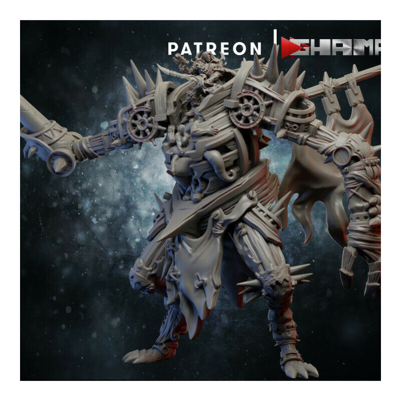 Figurines Morts-Vivants Ghamak – Armées Squelettiques et Horreurs Fantasy en 3D

