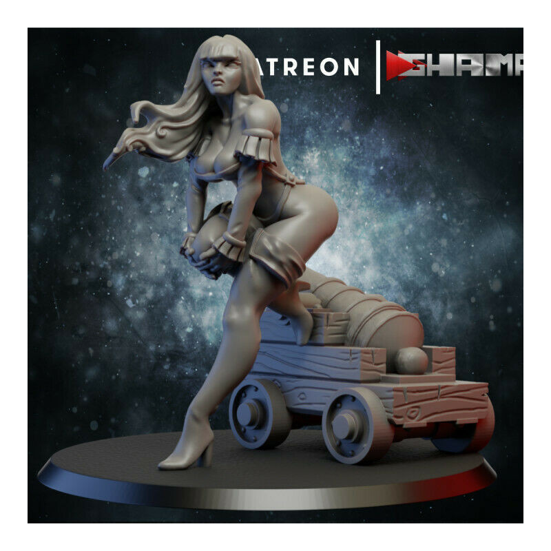 "Armée Humains Ghamak - Figurines & Décors 3D pour Wargames Fantasy"