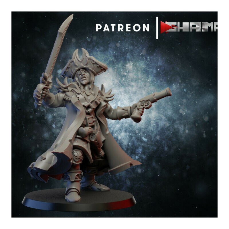 "Armée Humains Ghamak - Figurines & Décors 3D pour Wargames Fantasy"