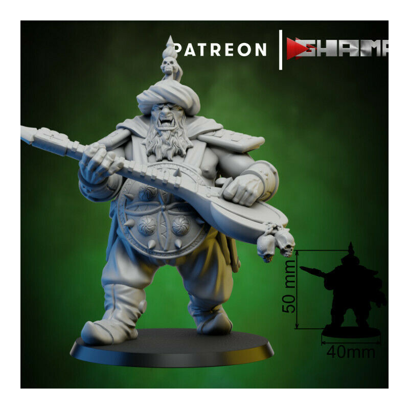 Figurines Ogres Ghamak – Puissance et Brutalité sur le Champ de Bataille

