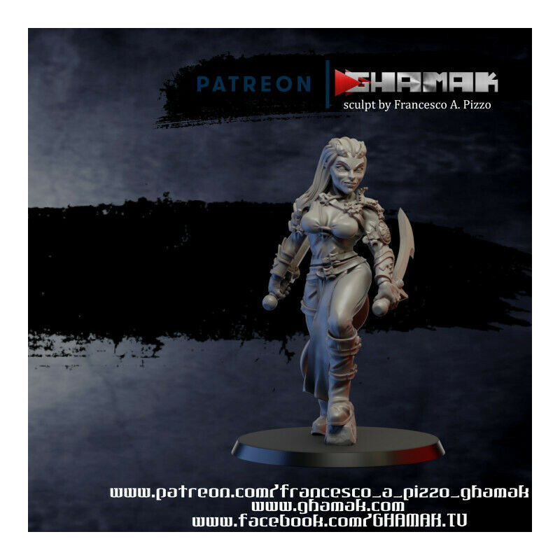 "Armée du Chaos Ghamak - Figurines 3D pour Wargames Fantasy & Batailles Épiques"