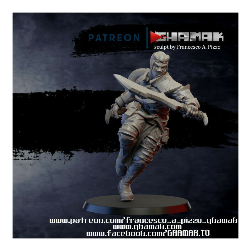 "Armée du Chaos Ghamak - Figurines 3D pour Wargames Fantasy & Batailles Épiques"