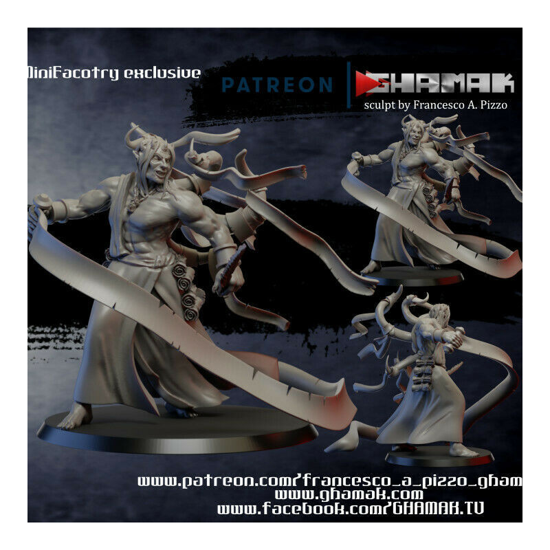 "Armée du Chaos Ghamak - Figurines 3D pour Wargames Fantasy & Batailles Épiques"