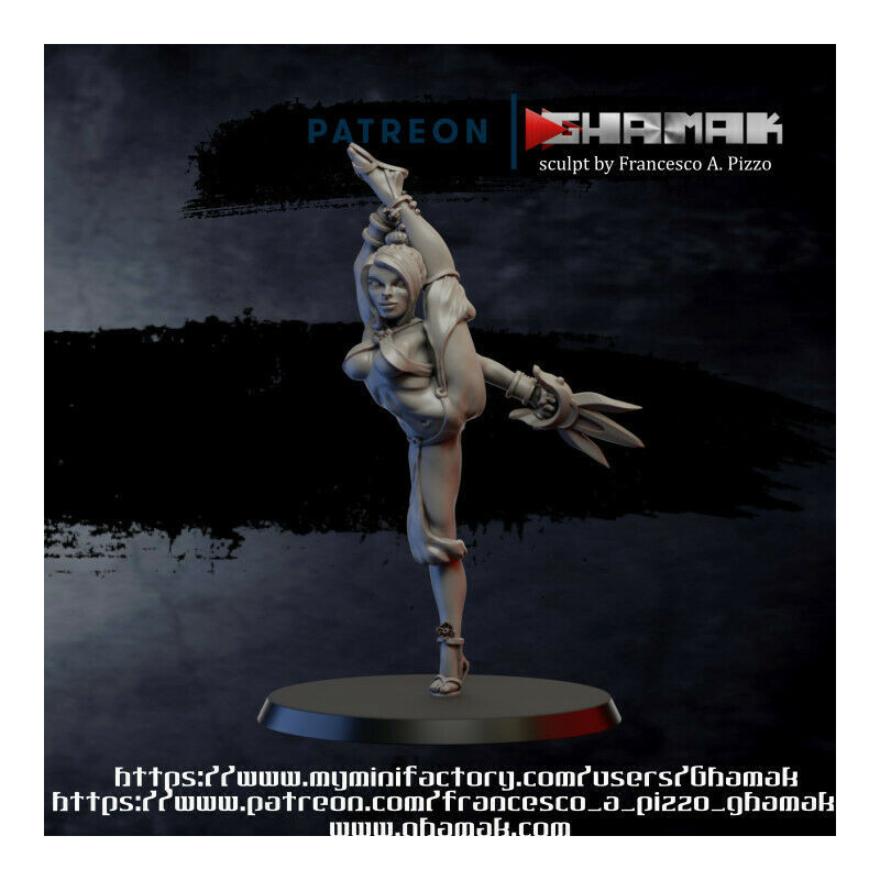 "Armée Humains Ghamak - Figurines & Décors 3D pour Wargames Fantasy"