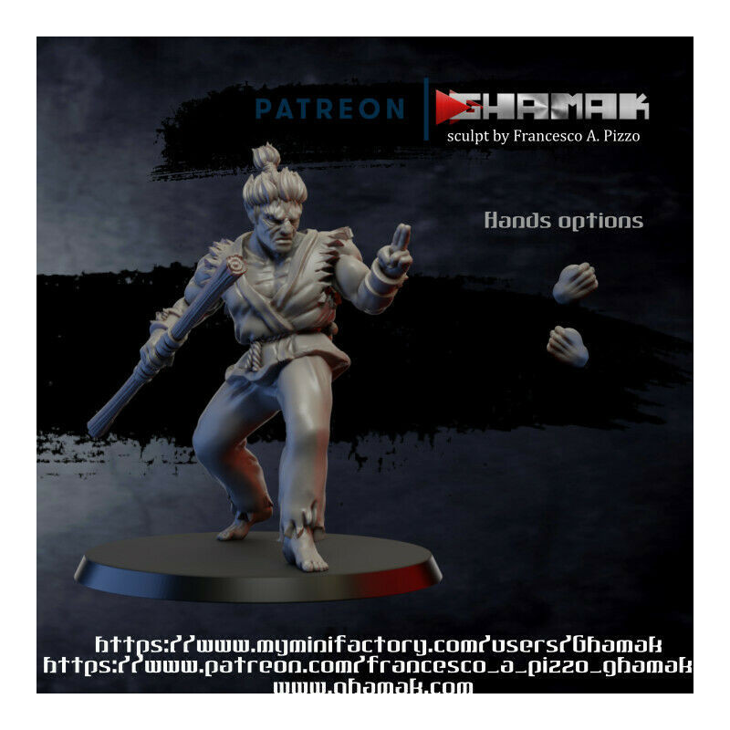 "Armée Humains Ghamak - Figurines & Décors 3D pour Wargames Fantasy"