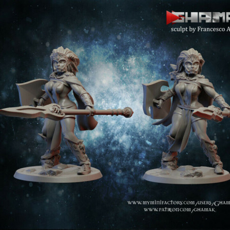 Figurines Elfes Ghamak – Grâce, Précision et Puissance Magique

