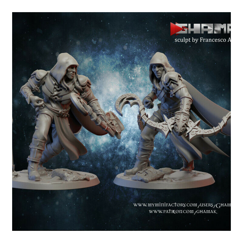 Figurines Elfes Ghamak – Grâce, Précision et Puissance Magique

