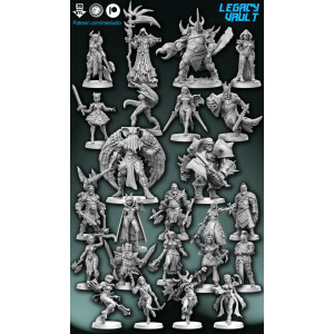 Impression 3D Figurines RN Studio Lagacy Vault