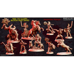 Impression 3D Figurines RN Studio Way to glory blood and sand