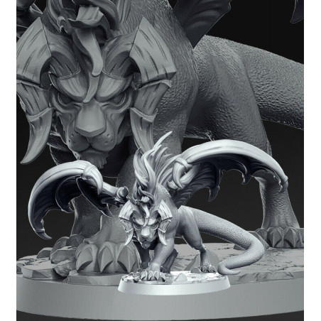 Impression 3D Figurines RN Studio Monster Hunters