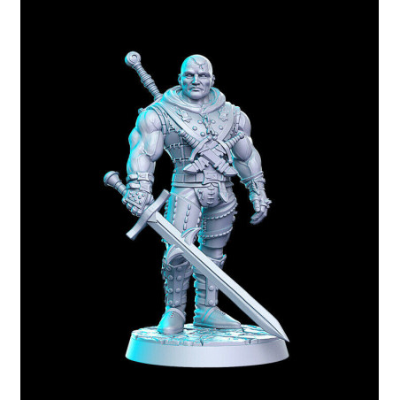 Impression 3D Figurines RN Studio A witcher contract Vol.3