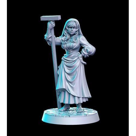 Impression 3D Figurines RN Studio Peasants and trades