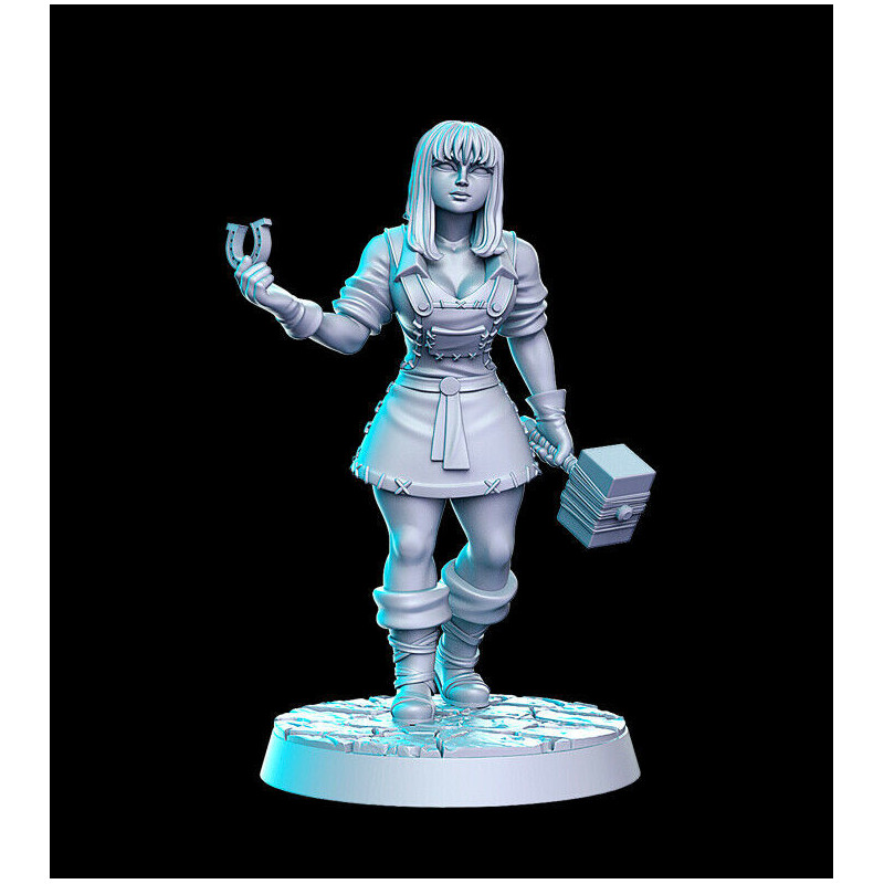 Impression 3D Figurines RN Studio Peasants and trades