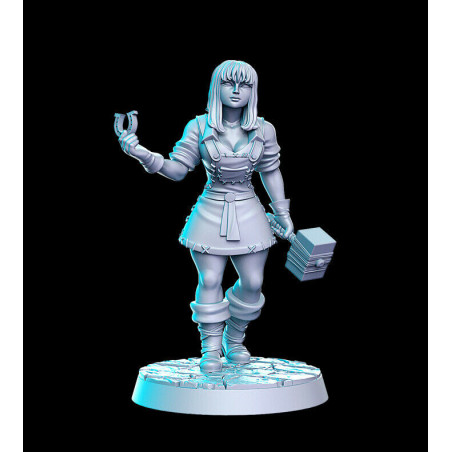 Impression 3D Figurines RN Studio Peasants and trades