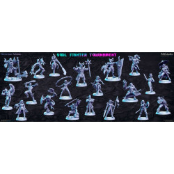 Impression 3D Figurines RN Studio Soul fighter tournament