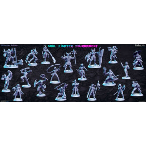 Impression 3D Figurines RN Studio Soul fighter tournament